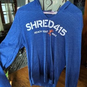 Blue Shred415 long sleeve